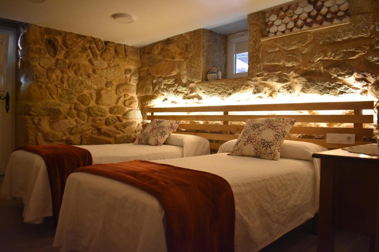 Casa Da Aldea A Fonte - Meano Villa Covas  Dış mekan fotoğraf